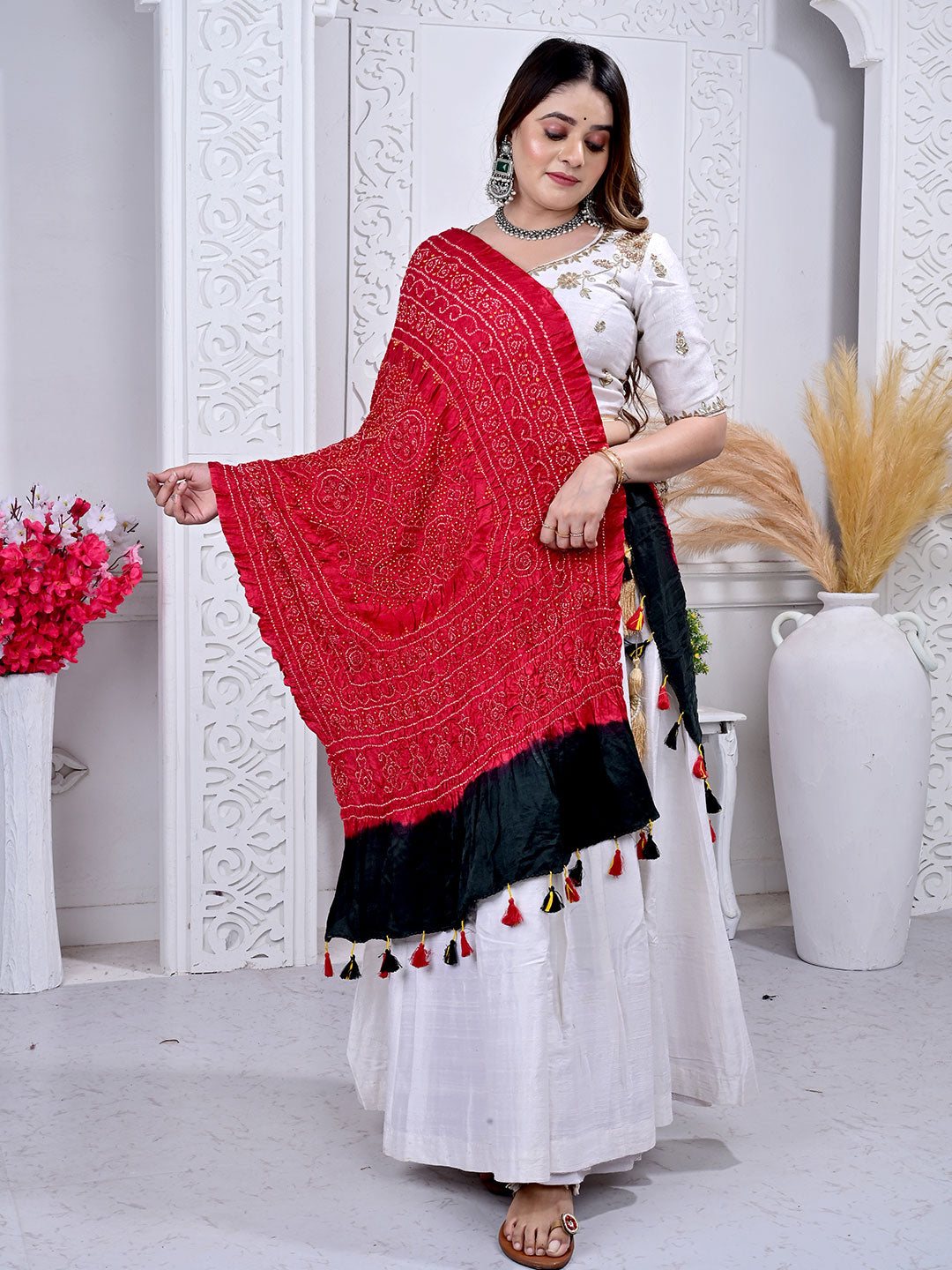 Gajji silk Dupatta