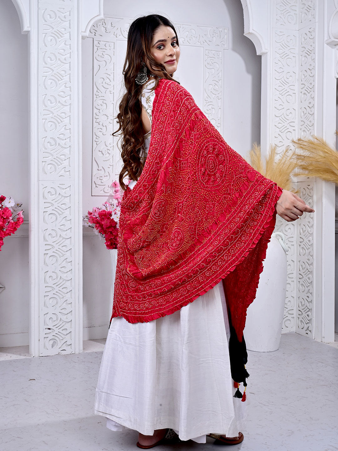 Gajji silk Dupatta