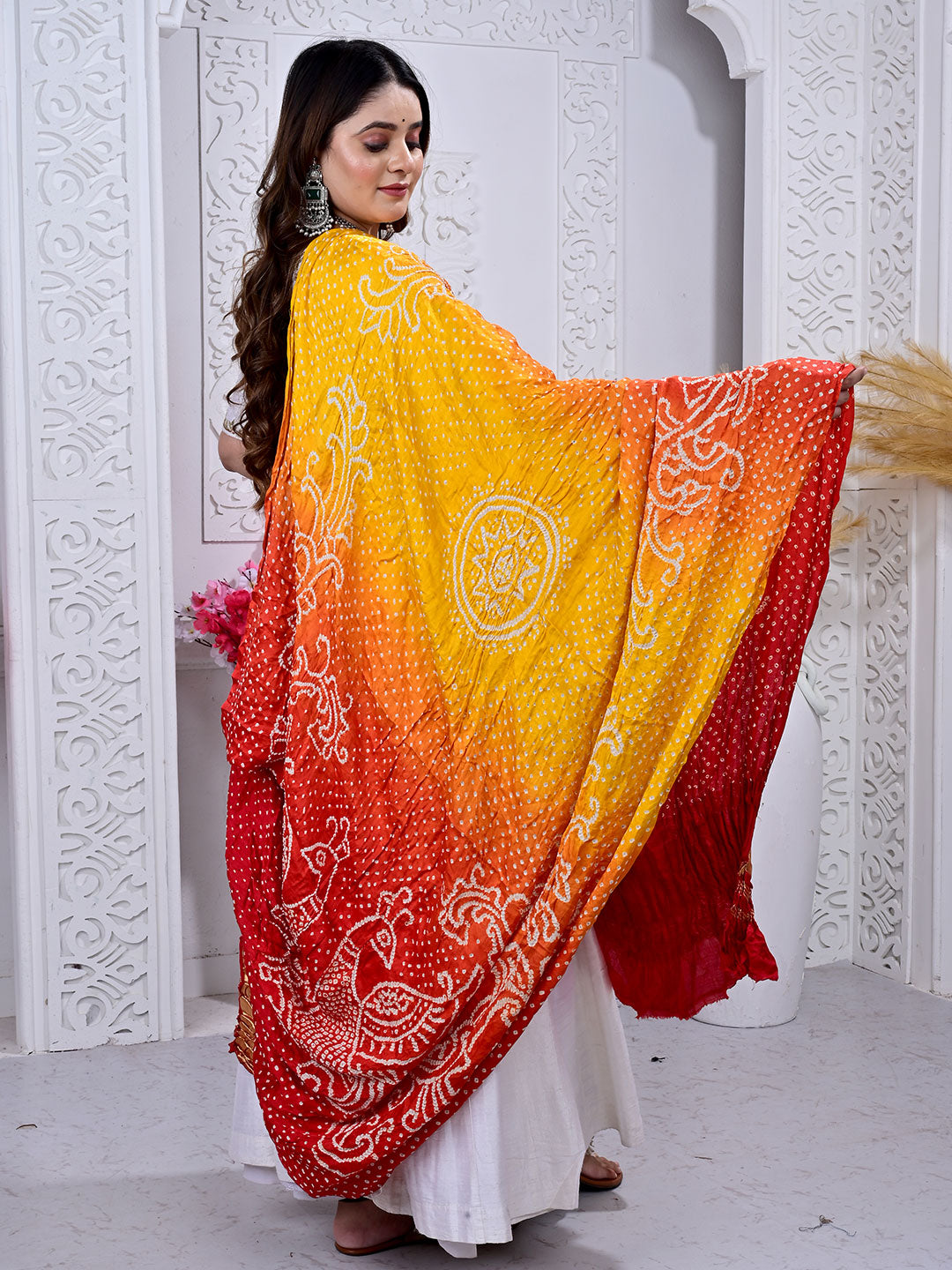 Gajji silk Dupatta