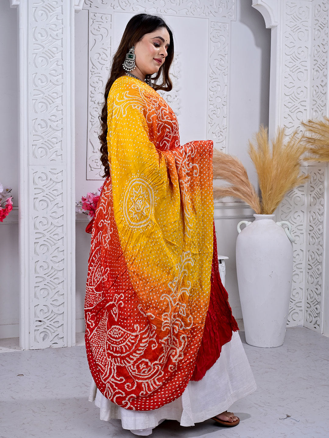 Gajji silk Dupatta