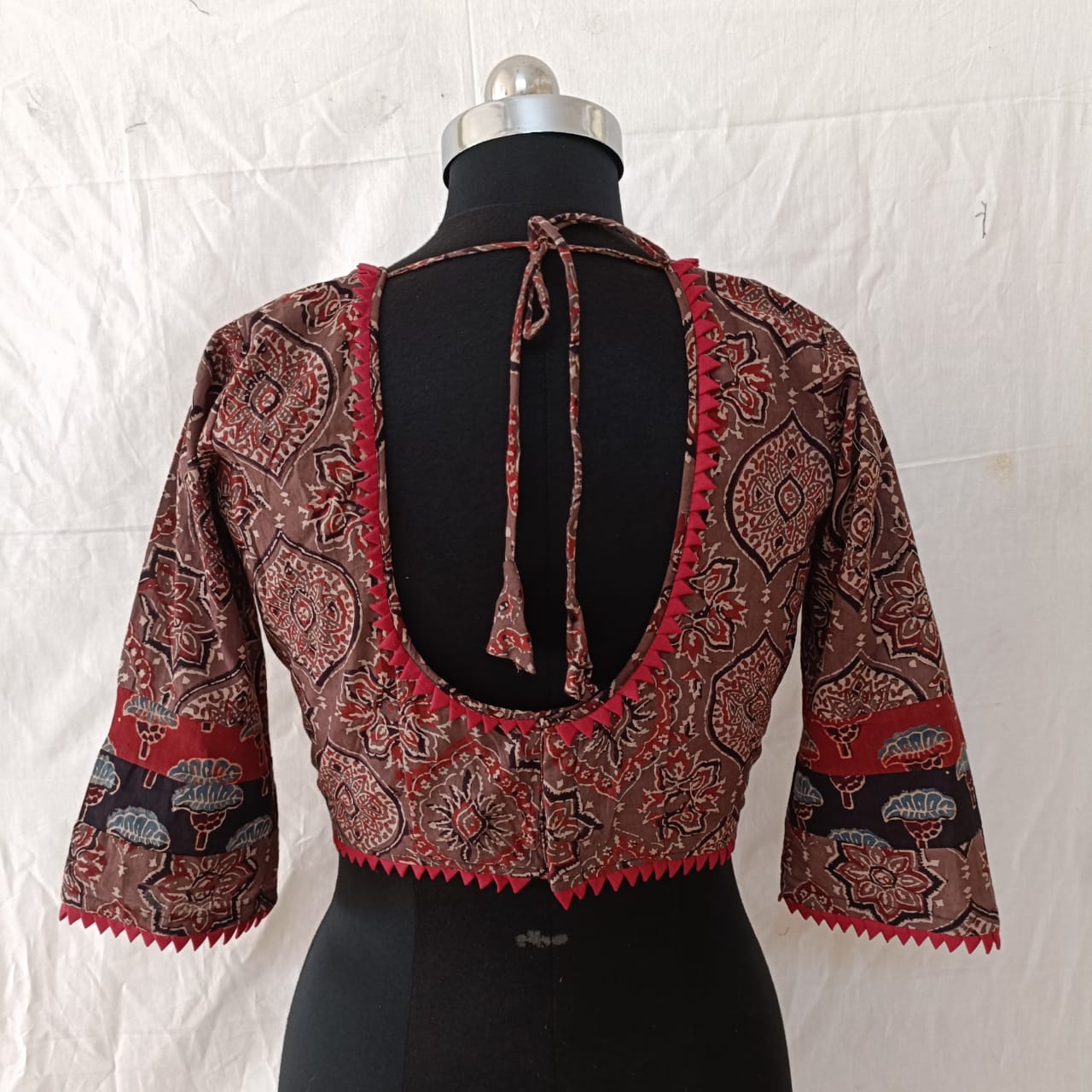 Ajrakh Cotton Blouse